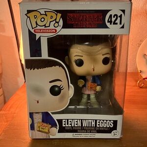 Funko Pop Stranger Things Eleven with Eggos Vinyl Figure
